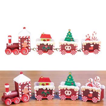 Small Christmas Train Ornaments Wooden Christmas Party Kindergarten Decoration Xmas Train Kids Toys Gift Train Painted Wood
Small Christmas Train Ornaments Wooden Christmas Party Kindergarten Decoration Xmas Train Kids Toys Gift Train Painted Wood