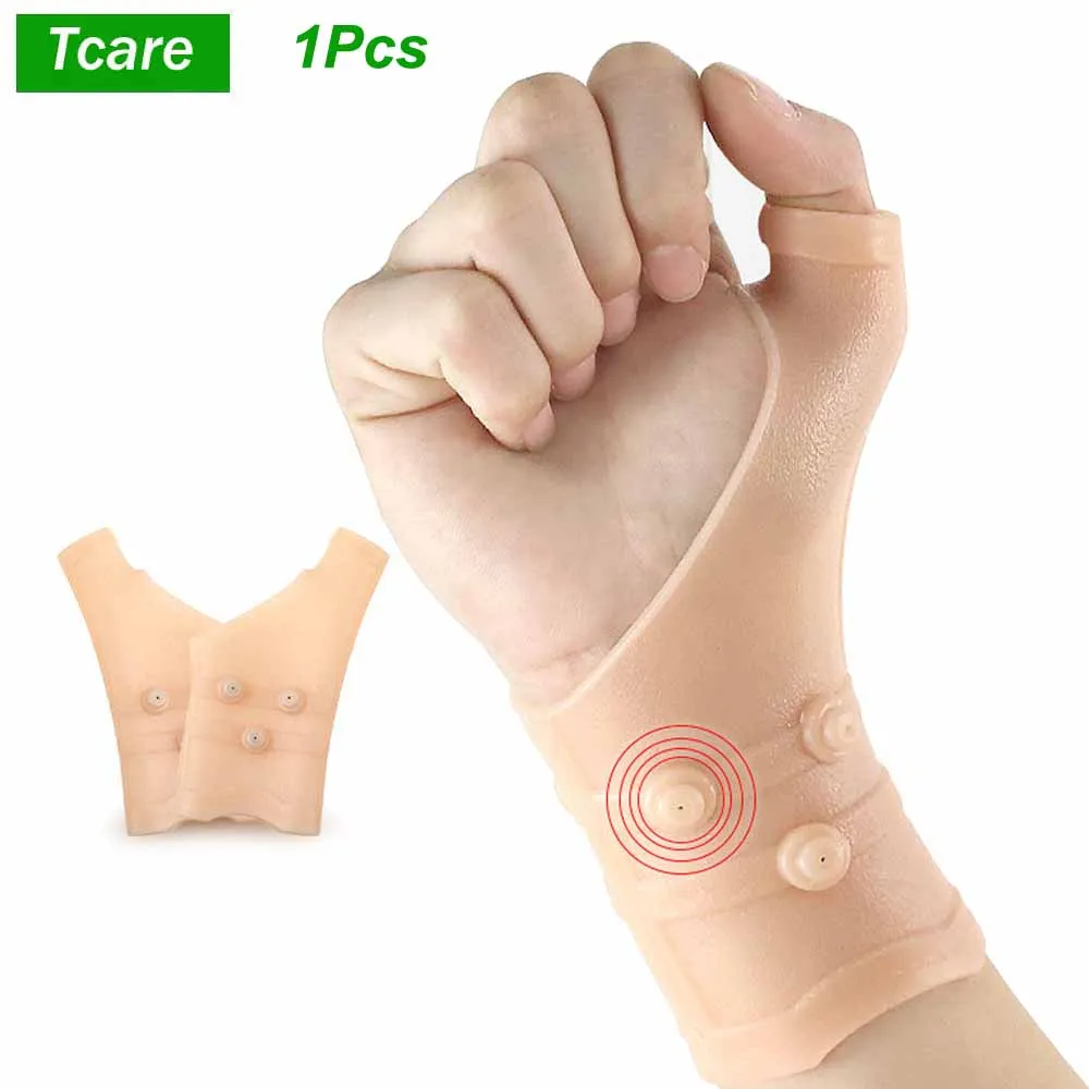 1Pcs Gel Wrist Compression Thumb Support Carpal Tunnel Elastic Silicone Wrist Support Brace for Tenosynovitis Typing Pain Relief
1Pcs Gel Wrist Compression Thumb Support Carpal Tunnel Elastic Silicone Wrist Support Brace for Tenosynovitis Typing Pain Relief