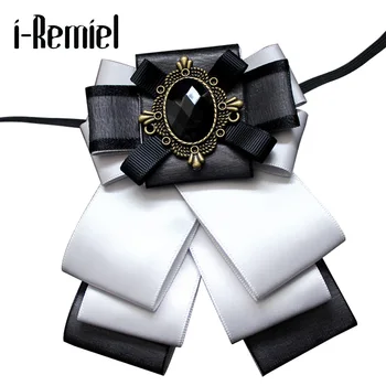 i-Remiel Bow Bowtie Bowknot Brooch Cameo Flower Fabric Rhinestone Pins And Brooches Vintage Luxury Badge Cravat Broche For Men
i-Remiel Bow Bowtie Bowknot Brooch Cameo Flower Fabric Rhinestone Pins And Brooches Vintage Luxury Badge Cravat Broche For Men