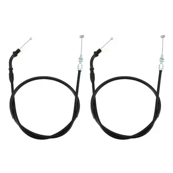Throttle Cable Set - Push Pull For Honda Cb350F Cb500 Ft500 Cb550 Cb750 - Early Car Throttle Line 
Throttle Cable Set - Push Pull For Honda Cb350F Cb500 Ft500 Cb550 Cb750 - Early Car Throttle Line