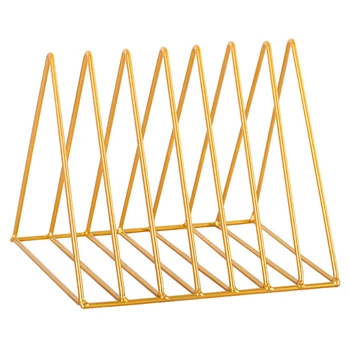 Metal Magazine Rack Triangle Bookshelf Wrought Iron Magazine Holder Desktop Storage Decorative Book Stand E2S
Metal Magazine Rack Triangle Bookshelf Wrought Iron Magazine Holder Desktop Storage Decorative Book Stand E2S