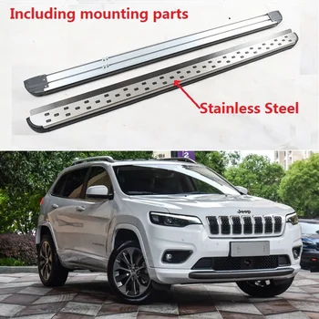 New design for Jeep Cherokee 2014 2015 2016 2017 2018 2019 running board side step Nerf bar pedal
New design for Jeep Cherokee 2014 2015 2016 2017 2018 2019 running board side step Nerf bar pedal