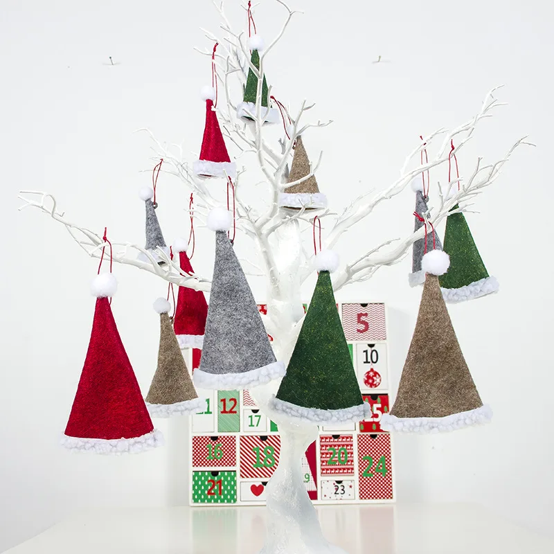 3pcs Colorful christmas hat red green christmas tree decorations Cloth red wine bottle set Xmas new year party decor navidad
3pcs Colorful christmas hat red green christmas tree decorations Cloth red wine bottle set Xmas new year party decor navidad