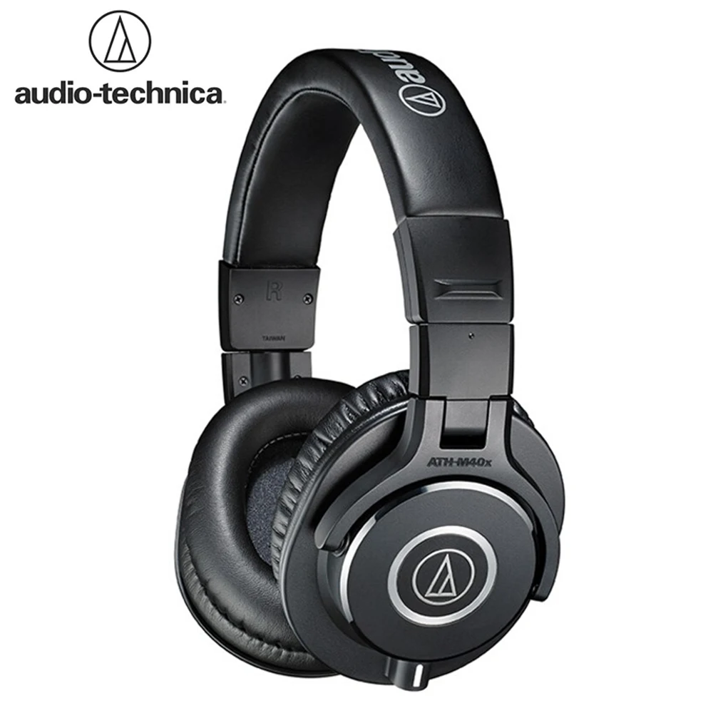 Audio Technica ATH-M40X Wired Professional Monitor Headphones Over-ear 3.5mm HIFI Headset Foldable Earphone Detachable Cables
Audio Technica ATH-M40X Wired Professional Monitor Headphones Over-ear 3.5mm HIFI Headset Foldable Earphone Detachable Cables