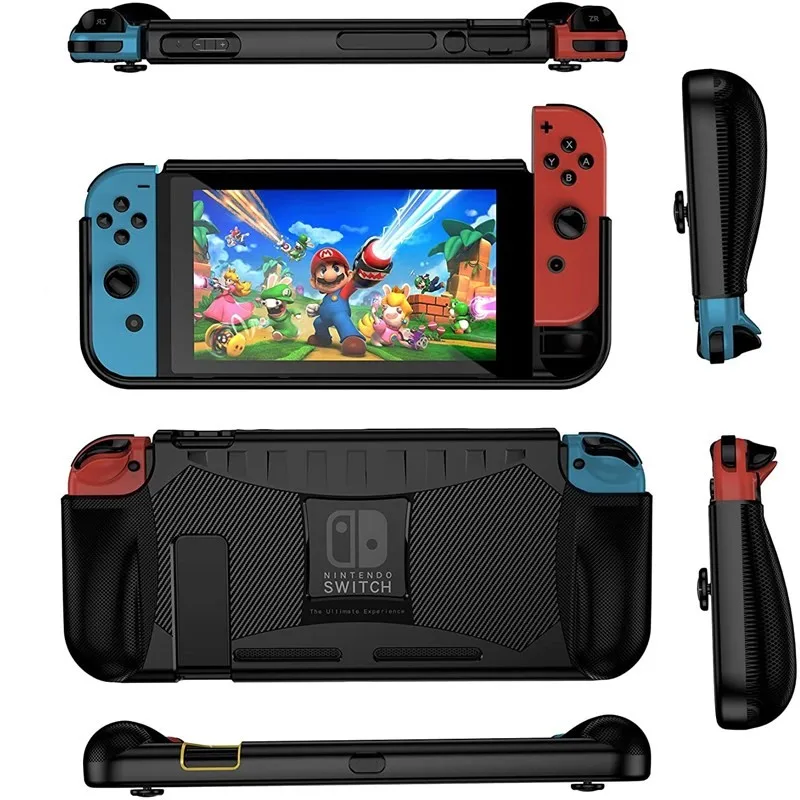Silicone TPU Case for Nintendo Switch Shock Proof Protection Cover Shell Ergonomic Handle Grip For Nintend Switch NS Accessories
Silicone TPU Case for Nintendo Switch Shock Proof Protection Cover Shell Ergonomic Handle Grip For Nintend Switch NS Accessories