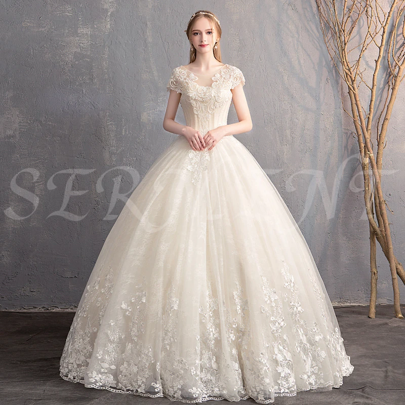 Wedding dress 2019 new word shoulder wedding dress bride court was thin large size simple landing wedding dress
Wedding dress 2019 new word shoulder wedding dress bride court was thin large size simple landing wedding dress