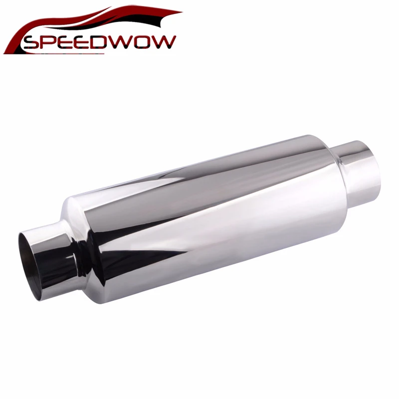 SPEEDWOW 2.0 "2.25 "2.5"3.0" Stainless Steel Car Exhaust Pipe Muffler Resonator Exhaust Muffler Tip Pipe Tube Universal
SPEEDWOW 2.0 "2.25 "2.5"3.0" Stainless Steel Car Exhaust Pipe Muffler Resonator Exhaust Muffler Tip Pipe Tube Universal