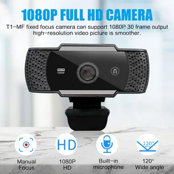 Full HD 1080P Web Camera Desktop Computer Usb Camera with Microphone 360 Degree Rotate Video Call Webcam 427#2
Full HD 1080P Web Camera Desktop Computer Usb Camera with Microphone 360 Degree Rotate Video Call Webcam 427#2