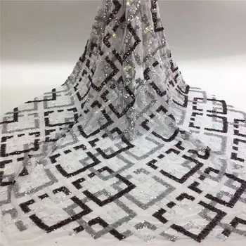Beautiful, high quality large sequined lace fabric of lacy fabric with colorful Latin clothing net and a major holiday party
Beautiful, high quality large sequined lace fabric of lacy fabric with colorful Latin clothing net and a major holiday party
