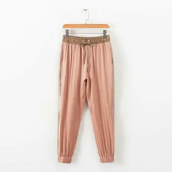 2019 Autumn Elastic Waist Harem Pants Women Loose High Waist Pink Trousers Casual Clothing
2019 Autumn Elastic Waist Harem Pants Women Loose High Waist Pink Trousers Casual Clothing