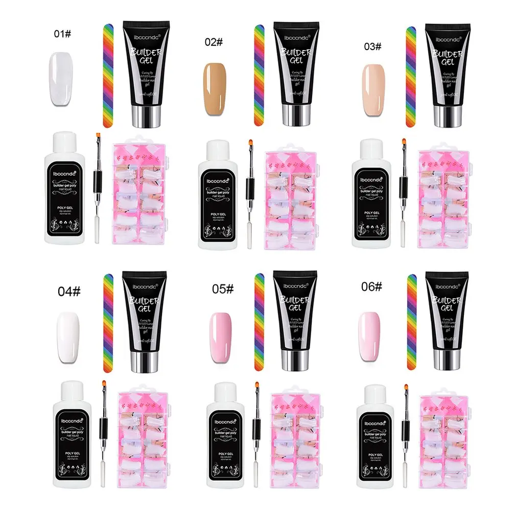 Manicure Tool Silver Cover UV Extension Glue Fast Building Extension Glue Set Nail Extension Glue Set
Manicure Tool Silver Cover UV Extension Glue Fast Building Extension Glue Set Nail Extension Glue Set