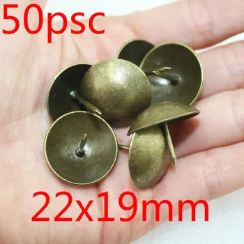 50PCS 22x19mm Bronze Iron Upholstery Nail Antique Jewelry Case Box Sofa Decorative Tack Stud Pushpin Decorative Furniture Nails
50PCS 22x19mm Bronze Iron Upholstery Nail Antique Jewelry Case Box Sofa Decorative Tack Stud Pushpin Decorative Furniture Nails