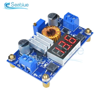 XL4015 High Power 5A 75W DC-DC Adjustable Step-Down Charger Module Step Down Buck Converter LED Driver With Red Voltmeter
XL4015 High Power 5A 75W DC-DC Adjustable Step-Down Charger Module Step Down Buck Converter LED Driver With Red Voltmeter