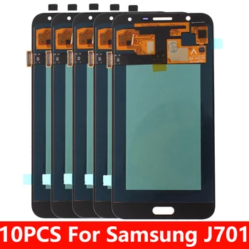 10PCS/Lot Super Amoled LCD For Samsung Galaxy J7 neo J701 J701F LCD Display Touch Screen Digitizer Assembly J701 LCD
10PCS/Lot Super Amoled LCD For Samsung Galaxy J7 neo J701 J701F LCD Display Touch Screen Digitizer Assembly J701 LCD