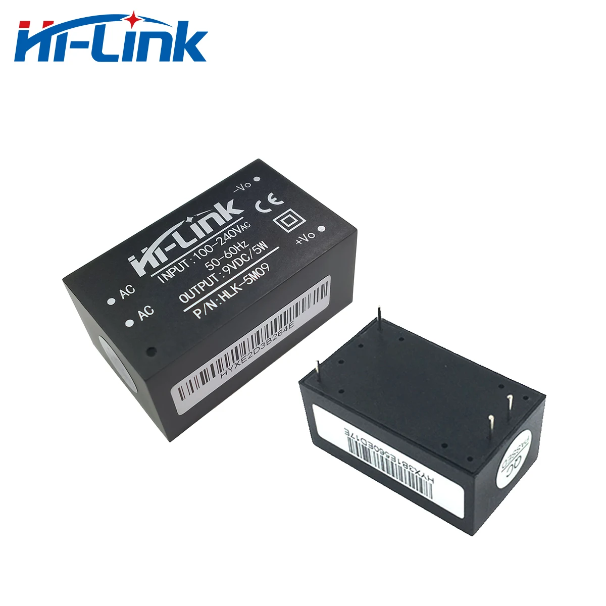 Бесплатная доставка 5 Вт 9V 0.56A AC/DC импульсный источник Питание модуль HLK-5M09 Новый