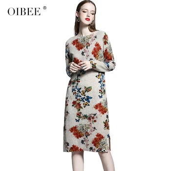 OIBEE2019 autumn women's new over-the-knee long skirt long-sleeved split knit dress female sweater bottom skirt
OIBEE2019 autumn women's new over-the-knee long skirt long-sleeved split knit dress female sweater bottom skirt