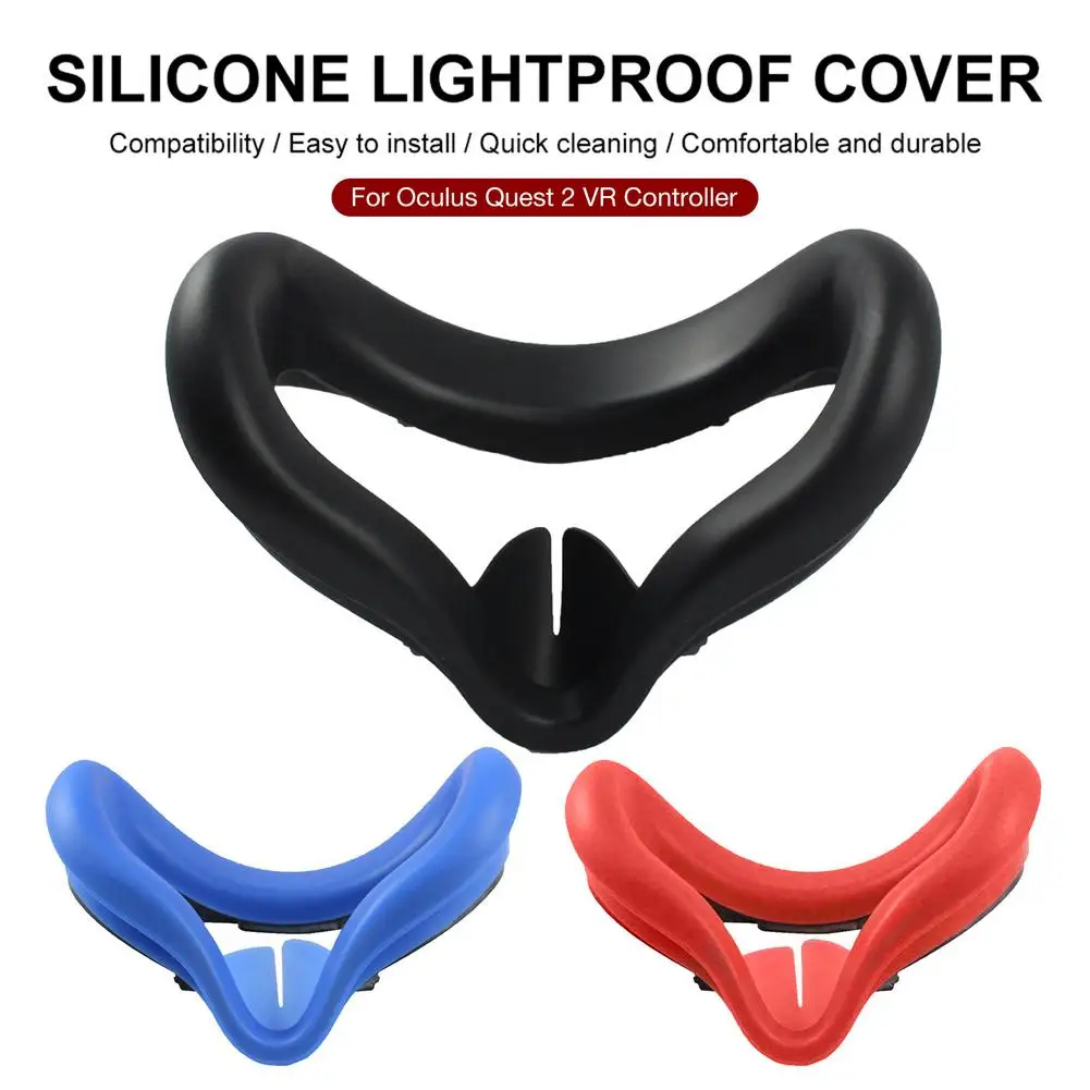 Silicone Face Cover Case Replacement Eye Mask Pad Cover For Oculus Quest 2 VR Headset Virtual Reality Face Cushion Accessories
Silicone Face Cover Case Replacement Eye Mask Pad Cover For Oculus Quest 2 VR Headset Virtual Reality Face Cushion Accessories