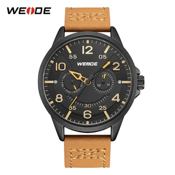 WEIDE Watch Men Luxury Fashion Model Men Analog Leather Sports Army Military Quartz Movement Wristwatch Clock Relogio Masculino
WEIDE Watch Men Luxury Fashion Model Men Analog Leather Sports Army Military Quartz Movement Wristwatch Clock Relogio Masculino