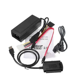 Multi-function USB 3.0 to 2.5"3.5" SATA IDE HDD DVD-RW DVD-R0M CD-ROM Combo CD-RM Adapter Portable Converter Cable With CD
Multi-function USB 3.0 to 2.5"3.5" SATA IDE HDD DVD-RW DVD-R0M CD-ROM Combo CD-RM Adapter Portable Converter Cable With CD