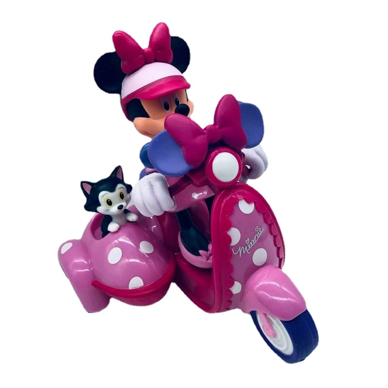 Оригинальная гоночная карманная игрушка для велосипеда Disney Микки Маус Минни