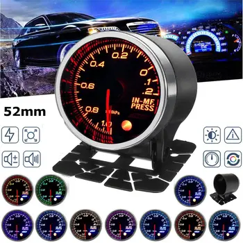 2" 52mm 10 Color LED Indicator Digital Display 12V Car Mechanical Pressure Vacuum Intake Turbo Boost Gauge Meter Black Face
2" 52mm 10 Color LED Indicator Digital Display 12V Car Mechanical Pressure Vacuum Intake Turbo Boost Gauge Meter Black Face