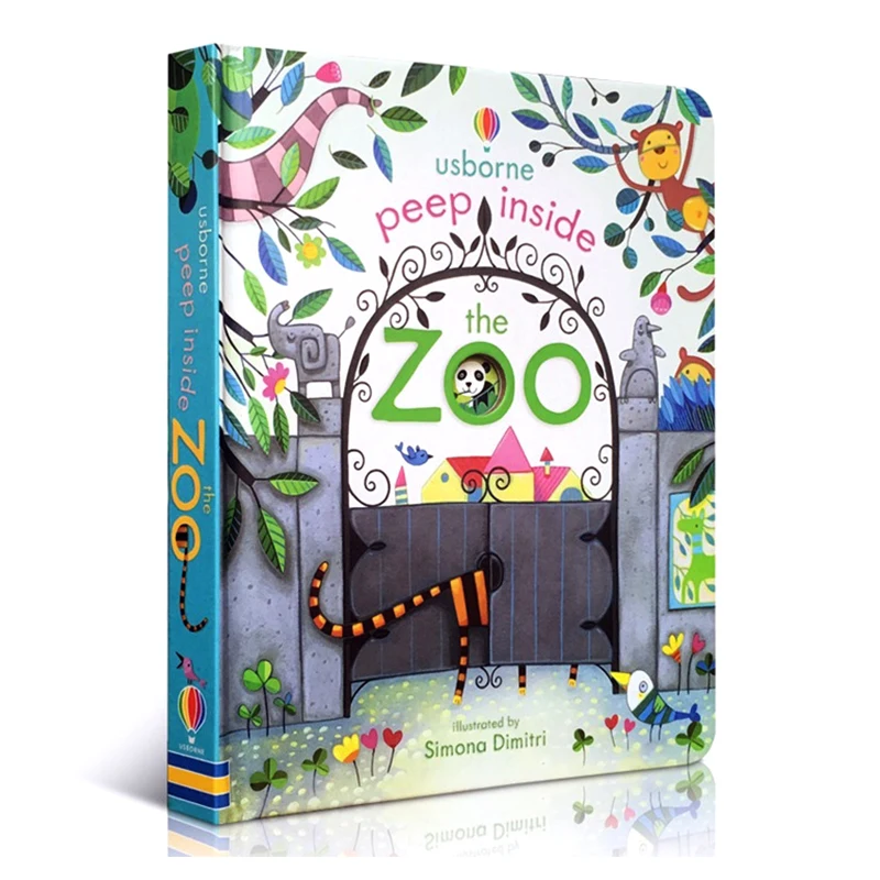 Peep Inside The Zoo Animal English Educational 3D Flap Picture Books Baby Children Reading Book
Peep Inside The Zoo Animal English Educational 3D Flap Picture Books Baby Children Reading Book