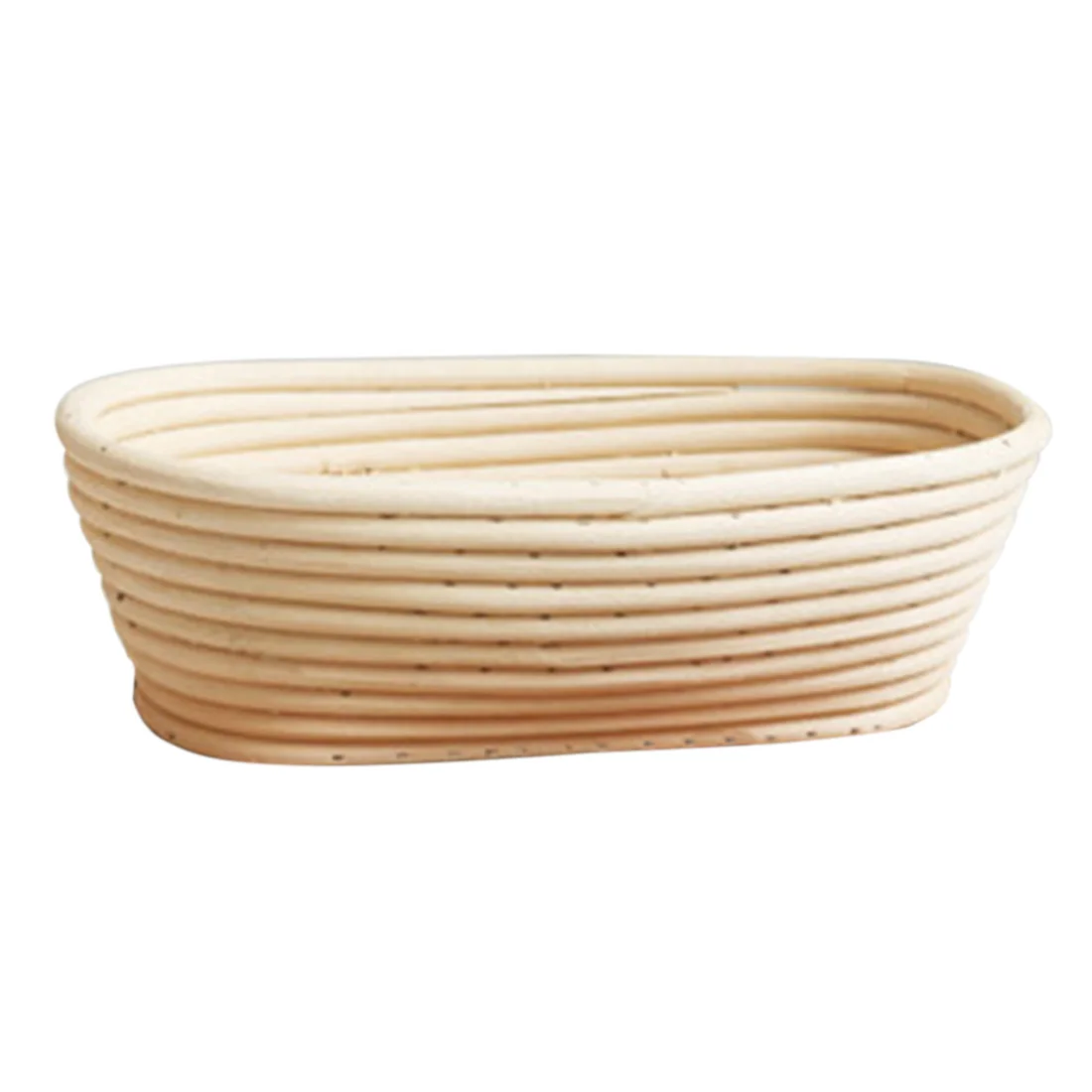 25 X 15 X 8cm/22 X 8cm Oval Indonesia Rattan Bread Fermentation Basket Dough Container Rattan Basket
25 X 15 X 8cm/22 X 8cm Oval Indonesia Rattan Bread Fermentation Basket Dough Container Rattan Basket