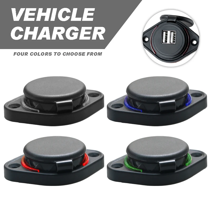 Smart Mobile Car Charger Power Outlet for 12V 24V Auto Motorcycle Dual USB Charging ForCell Phone Car Charger Accessories
Smart Mobile Car Charger Power Outlet for 12V 24V Auto Motorcycle Dual USB Charging ForCell Phone Car Charger Accessories