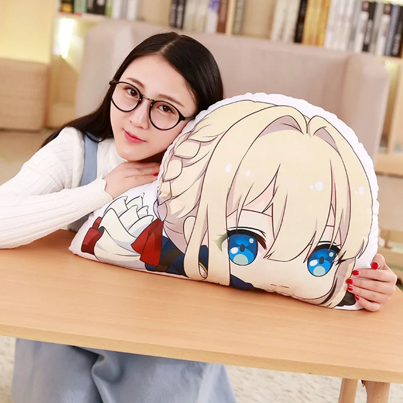 1PCS Anime Violet Evergarden Cosplay Pillow Doll Two-sided Cushion Stuffed Toys
1PCS Anime Violet Evergarden Cosplay Pillow Doll Two-sided Cushion Stuffed Toys