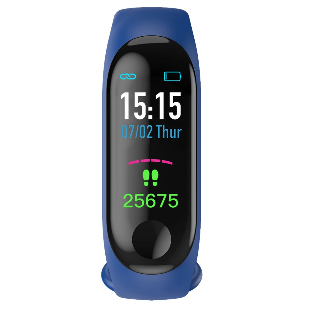 M3 Smart Watch Bracelet Band Bluetooth Fitness Tracker Messages Reminder Color Screen Waterproof Sport Wristband For men women
M3 Smart Watch Bracelet Band Bluetooth Fitness Tracker Messages Reminder Color Screen Waterproof Sport Wristband For men women