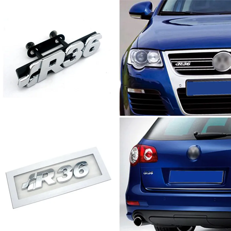 Plastic Chrome R32 R35 R36 Logo Car Rear Boot Tailgate Emblem Car Front Grille Sticker for Volkswagen Teramont Bora Jetta Passat
Plastic Chrome R32 R35 R36 Logo Car Rear Boot Tailgate Emblem Car Front Grille Sticker for Volkswagen Teramont Bora Jetta Passat
