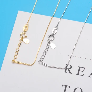 925 Silver Chain with Needle to Make Floating Necklace or Bracelet, Hot Jewelry Chain, Necklace or Bracelet Chain, 10pcs/lot
925 Silver Chain with Needle to Make Floating Necklace or Bracelet, Hot Jewelry Chain, Necklace or Bracelet Chain, 10pcs/lot
