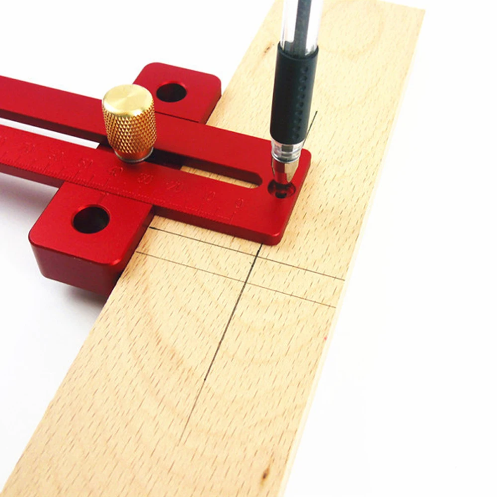 Aluminum Alloy T-shaped Scale Measuring Ruler Woodworking DIY Tool Straight Line Drawing with 0-270mm Working Scale
Aluminum Alloy T-shaped Scale Measuring Ruler Woodworking DIY Tool Straight Line Drawing with 0-270mm Working Scale
