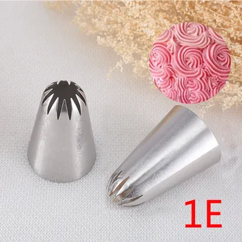 1PCS Large Icing Piping Nozzles For Decorating Cake Baking Cookie Cupcake Piping Nozzle Stainless Steel Pastry Tips #1E 
1PCS Large Icing Piping Nozzles For Decorating Cake Baking Cookie Cupcake Piping Nozzle Stainless Steel Pastry Tips #1E