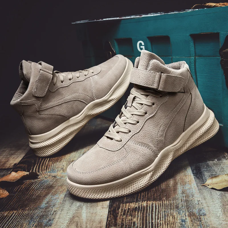 2019 Autumn New Style Hight-top MEN'S SHOES England Versatile Casual Air Force Shoes Teenager Korean-style Athletic Shoes Short
2019 Autumn New Style Hight-top MEN'S SHOES England Versatile Casual Air Force Shoes Teenager Korean-style Athletic Shoes Short