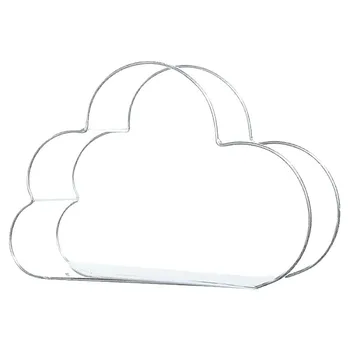 Cloud Shaped Wall Shelf Iron Wall Mounted Display Storage Rack Wall Decoration Holder Kitchen Bedroom Home Decor
Cloud Shaped Wall Shelf Iron Wall Mounted Display Storage Rack Wall Decoration Holder Kitchen Bedroom Home Decor