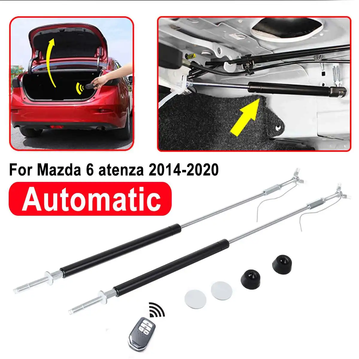 1 Pair Refit Rear Tailgate Back Trunk Boot Gas Struts Door Spring Shock Lifting Bracket For Mazda 6 Atenza 2014-2020 Automatic
1 Pair Refit Rear Tailgate Back Trunk Boot Gas Struts Door Spring Shock Lifting Bracket For Mazda 6 Atenza 2014-2020 Automatic