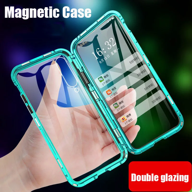 Double Side 360 Magnetic Adsorption Glass Case For Xiaomi Redmi K20 Note 8 7 10 8T pro 8A For Mi 8 9 se CC9 A2 A3 lite 9T Cover
Double Side 360 Magnetic Adsorption Glass Case For Xiaomi Redmi K20 Note 8 7 10 8T pro 8A For Mi 8 9 se CC9 A2 A3 lite 9T Cover