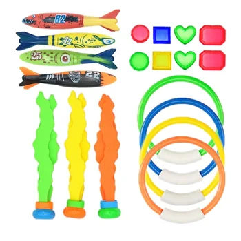 Hot Summer Shark Rocket Throwing Toy Funny Swimming Pool Diving Game Toys for Children Dive Dolphin Accessories Toy 19 Pcs in 1
Hot Summer Shark Rocket Throwing Toy Funny Swimming Pool Diving Game Toys for Children Dive Dolphin Accessories Toy 19 Pcs in 1