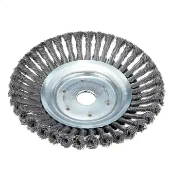 New 8 Inch Wheel Grout Steel Wire Grass Twisted Accessories Rotary Cutter Brush Polishing Bowl Type Trimmer Grass Weeding Trimme
New 8 Inch Wheel Grout Steel Wire Grass Twisted Accessories Rotary Cutter Brush Polishing Bowl Type Trimmer Grass Weeding Trimme