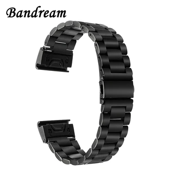 Quick Fit Stainless Steel Watchband for Garmin Fenix 6X / 6X Pro / 6X Sapphire / 5X / 5X Plus / 3 / 3 HR Metal Strap Watch Band
Quick Fit Stainless Steel Watchband for Garmin Fenix 6X / 6X Pro / 6X Sapphire / 5X / 5X Plus / 3 / 3 HR Metal Strap Watch Band