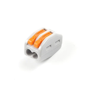 Quick Wire Wiring Connector 222-412 PCT-212 Universal Compact Wire Connectors 2 pin Conductor Terminal Block Lever 0.08-2.5mm2
Quick Wire Wiring Connector 222-412 PCT-212 Universal Compact Wire Connectors 2 pin Conductor Terminal Block Lever 0.08-2.5mm2