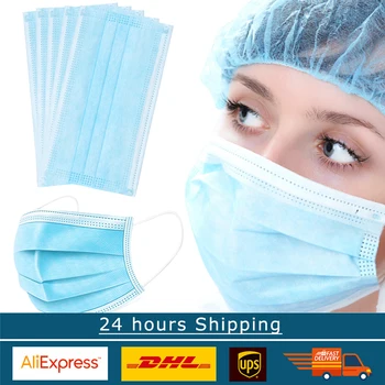 3 layer Disposable Mask Adult use Anti Dust Face Mask one time personal Protective Masks 10/20/50/100pcs maseczka ochronna
3 layer Disposable Mask Adult use Anti Dust Face Mask one time personal Protective Masks 10/20/50/100pcs maseczka ochronna