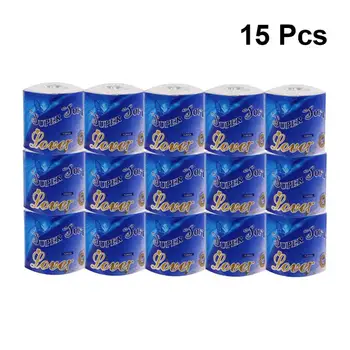 15 Rolls Toilet Paper Household Roll Paper Toilet Mixed Pulp Soft Tissue Paper for Home Household Cleaning Tools Paper Towels
15 Rolls Toilet Paper Household Roll Paper Toilet Mixed Pulp Soft Tissue Paper for Home Household Cleaning Tools Paper Towels