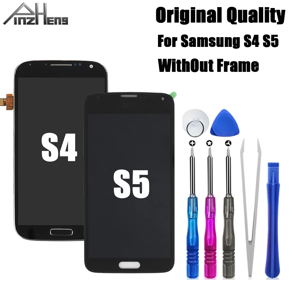 PINZHENG LCD For Samsung Galaxy S4 S5 LCD Touch Screen Display Digitizer Assembly GT i9505 i9500 i9505 G900P G900T G900V Screen
PINZHENG LCD For Samsung Galaxy S4 S5 LCD Touch Screen Display Digitizer Assembly GT i9505 i9500 i9505 G900P G900T G900V Screen