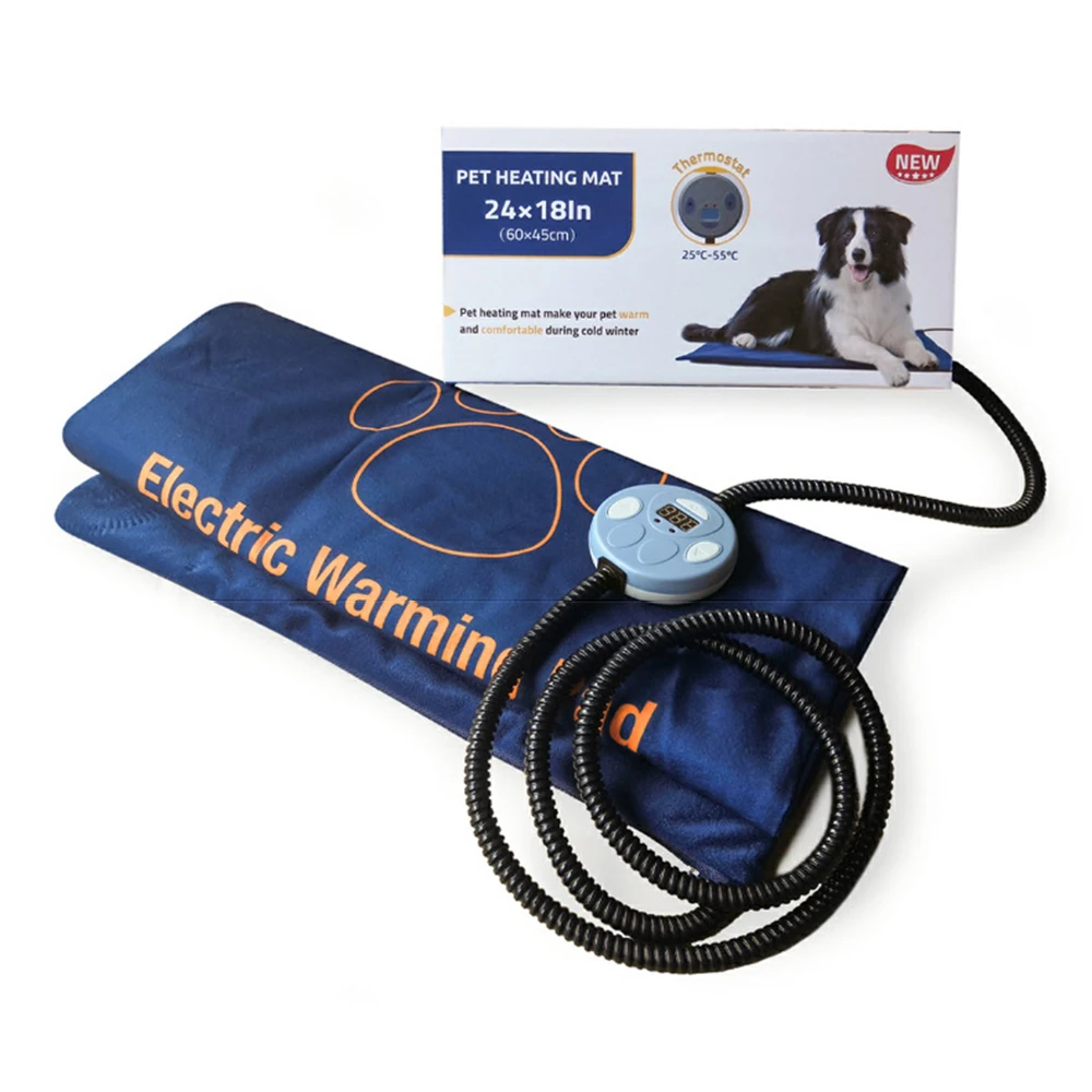 60x45cm Electric Pet Heating Pad Cosy Removable Cover Waterproof Dog Bed Mat 7 Level Adjustable Temperature Chew Resistant Cord
60x45cm Electric Pet Heating Pad Cosy Removable Cover Waterproof Dog Bed Mat 7 Level Adjustable Temperature Chew Resistant Cord