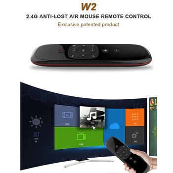 W2 Mini Air Mouse Gyroscope Wireless Keyboard Voice Remote Control 6-Axis Anti-Lost Fly Air Mouse for Android Tv Box /Mini Pc
W2 Mini Air Mouse Gyroscope Wireless Keyboard Voice Remote Control 6-Axis Anti-Lost Fly Air Mouse for Android Tv Box /Mini Pc
