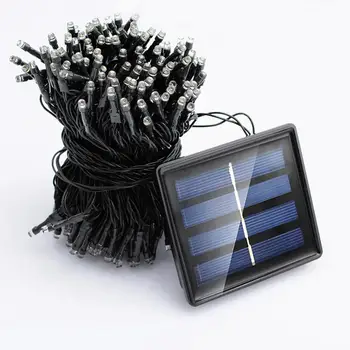 12M Solar String Light Plug Light String 100 LED Lights Party Wedding Christmas Decoration
12M Solar String Light Plug Light String 100 LED Lights Party Wedding Christmas Decoration