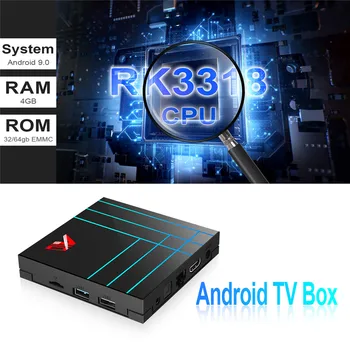 A10 Smart Tv Box Android 9.0 4GB 64GB RK3318 Quad core Youtube Set Top Box 2.4G Wifi H.265 4K HDR Media Player Google Play
A10 Smart Tv Box Android 9.0 4GB 64GB RK3318 Quad core Youtube Set Top Box 2.4G Wifi H.265 4K HDR Media Player Google Play