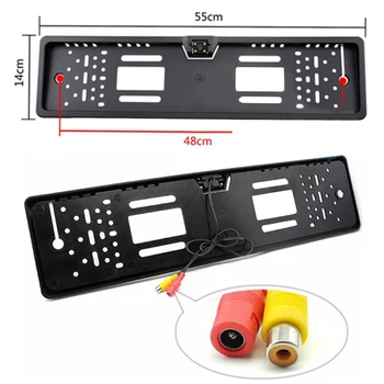 Waterproof Night Vision Reverse Backup Camera License Plate Frame Car Rear View Camera 4 LED Light
Waterproof Night Vision Reverse Backup Camera License Plate Frame Car Rear View Camera 4 LED Light